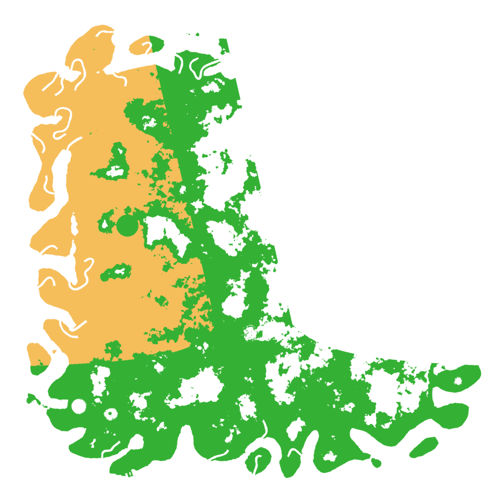 Biome Rust Map: Procedural Map, Size: 6000, Seed: 106969