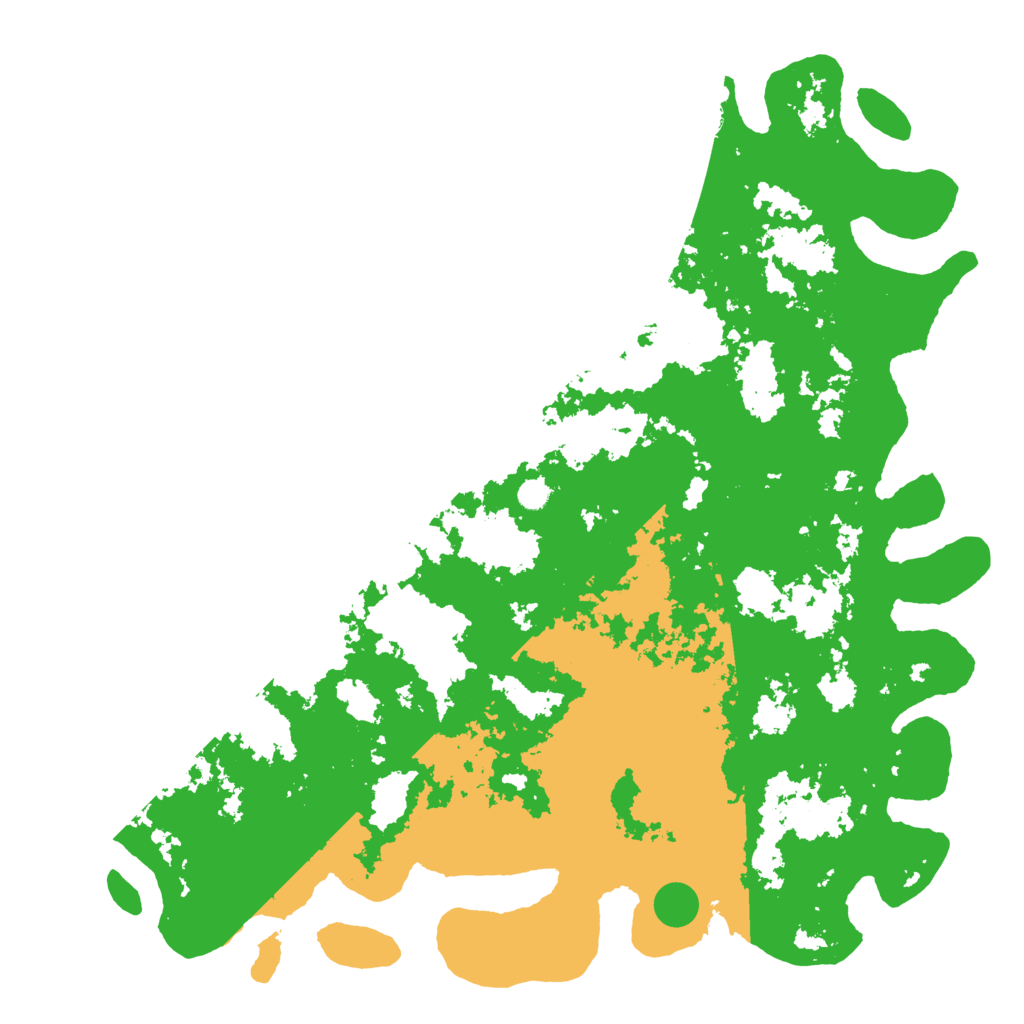 Biome Rust Map: Barren, Size: 6000, Seed: 107490518