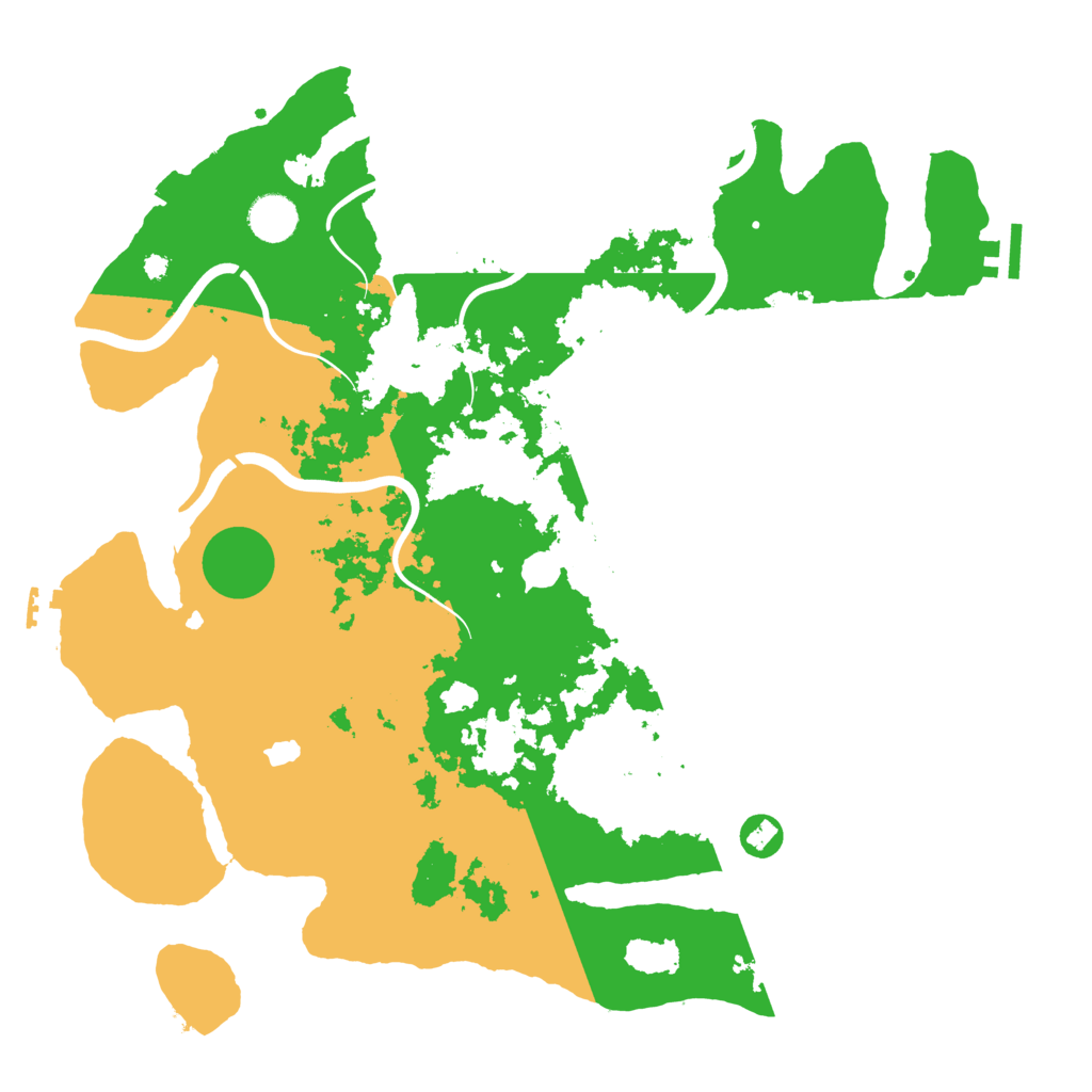 Biome Rust Map: Procedural Map, Size: 4000, Seed: 1313701154
