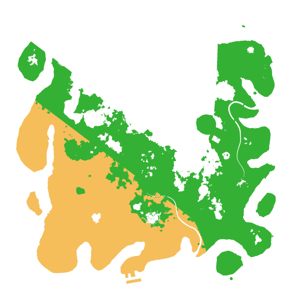 Biome Rust Map: Procedural Map, Size: 4000, Seed: 449238745