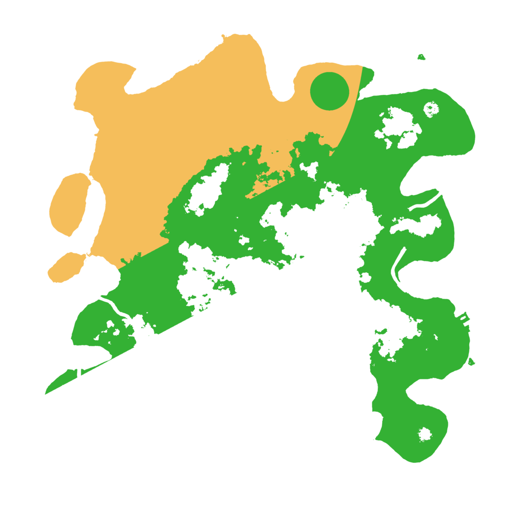 Biome Rust Map: Procedural Map, Size: 3500, Seed: 1556672914