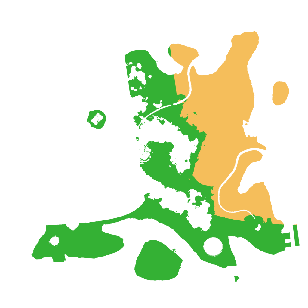 Biome Rust Map: Procedural Map, Size: 2900, Seed: 1612596502