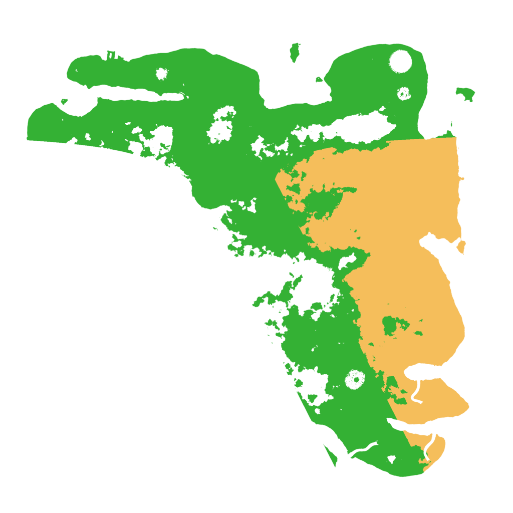 Biome Rust Map: Procedural Map, Size: 4000, Seed: 655454