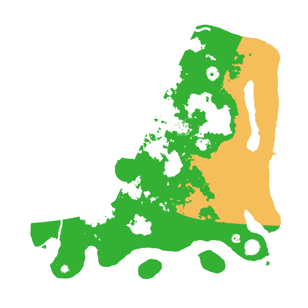 Biome Rust Map: Procedural Map, Size: 3500, Seed: 602714975