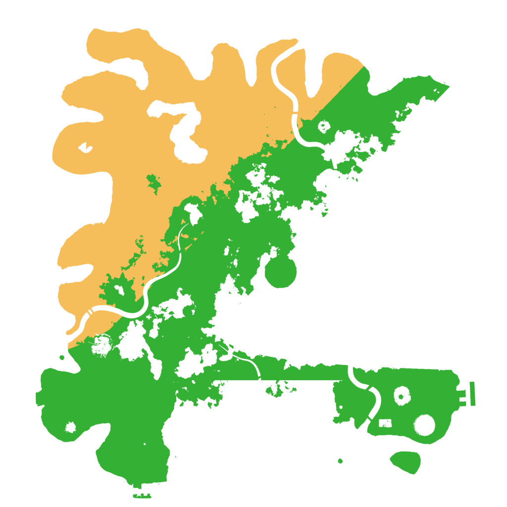 Biome Rust Map: Procedural Map, Size: 4250, Seed: 1662512131