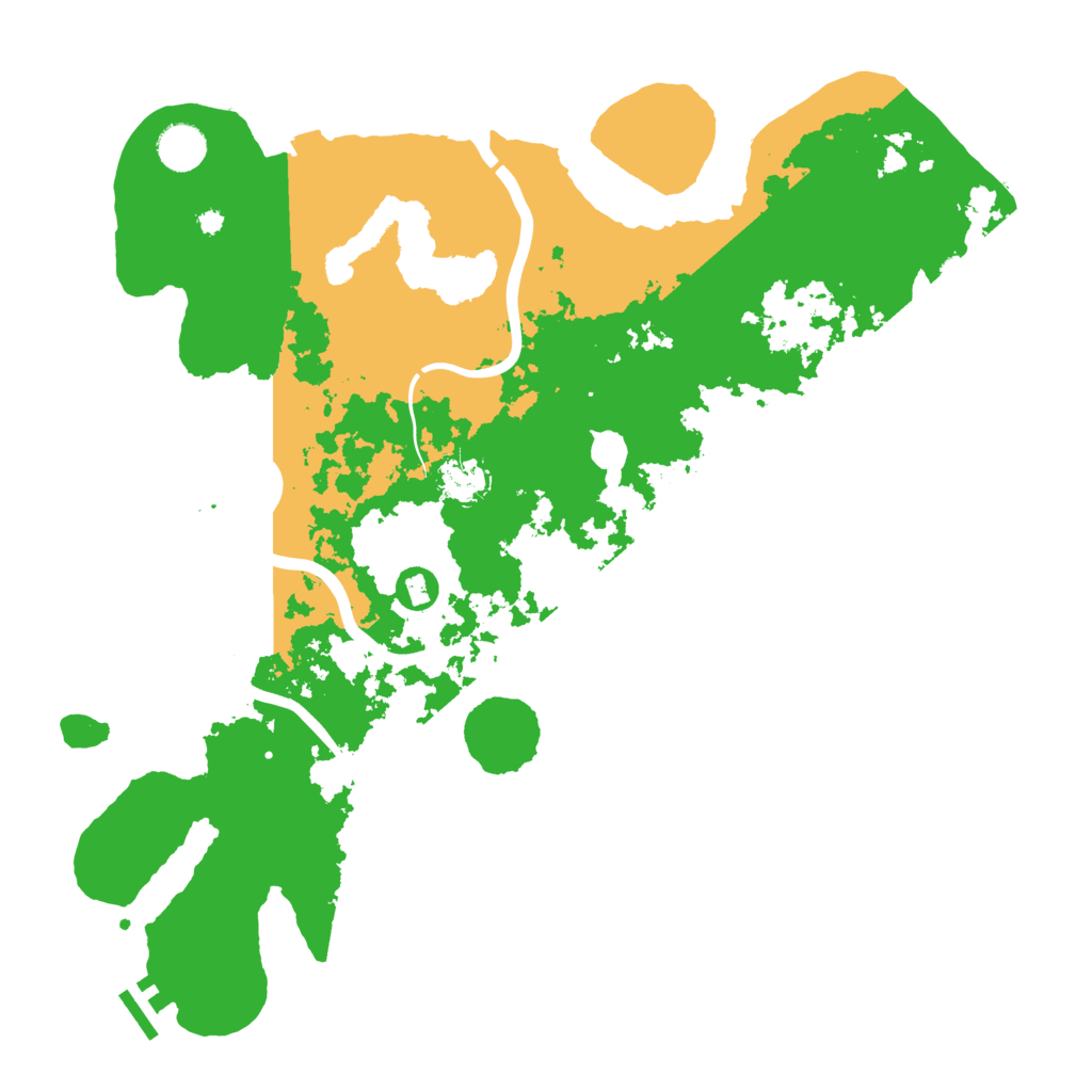 Biome Rust Map: Procedural Map, Size: 4000, Seed: 1476146480