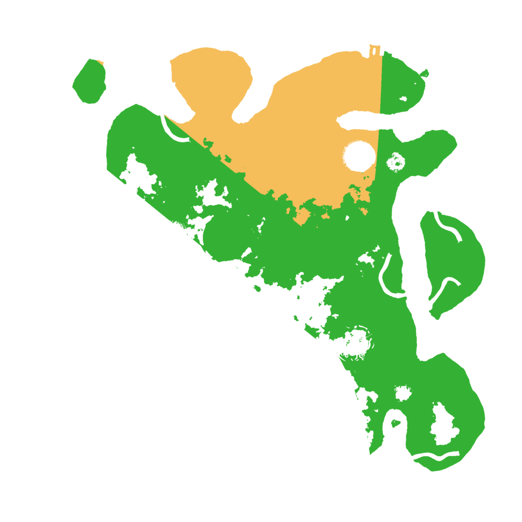 Biome Rust Map: Procedural Map, Size: 3000, Seed: 555850160