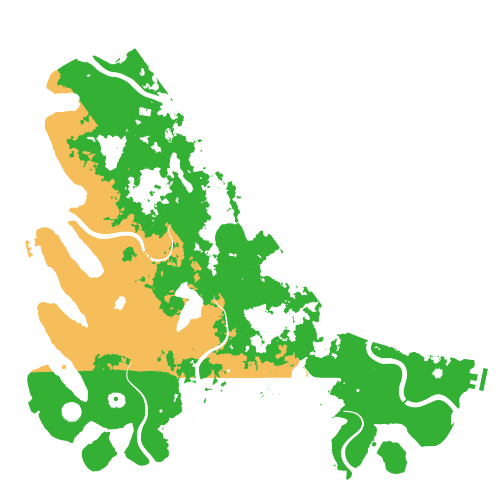 Biome Rust Map: Procedural Map, Size: 4500, Seed: 904