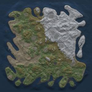 Thumbnail Rust Map: Procedural Map, Size: 4500, Seed: 904, 18 Monuments
