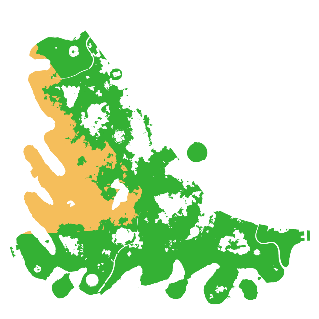 Biome Rust Map: Procedural Map, Size: 4500, Seed: 904