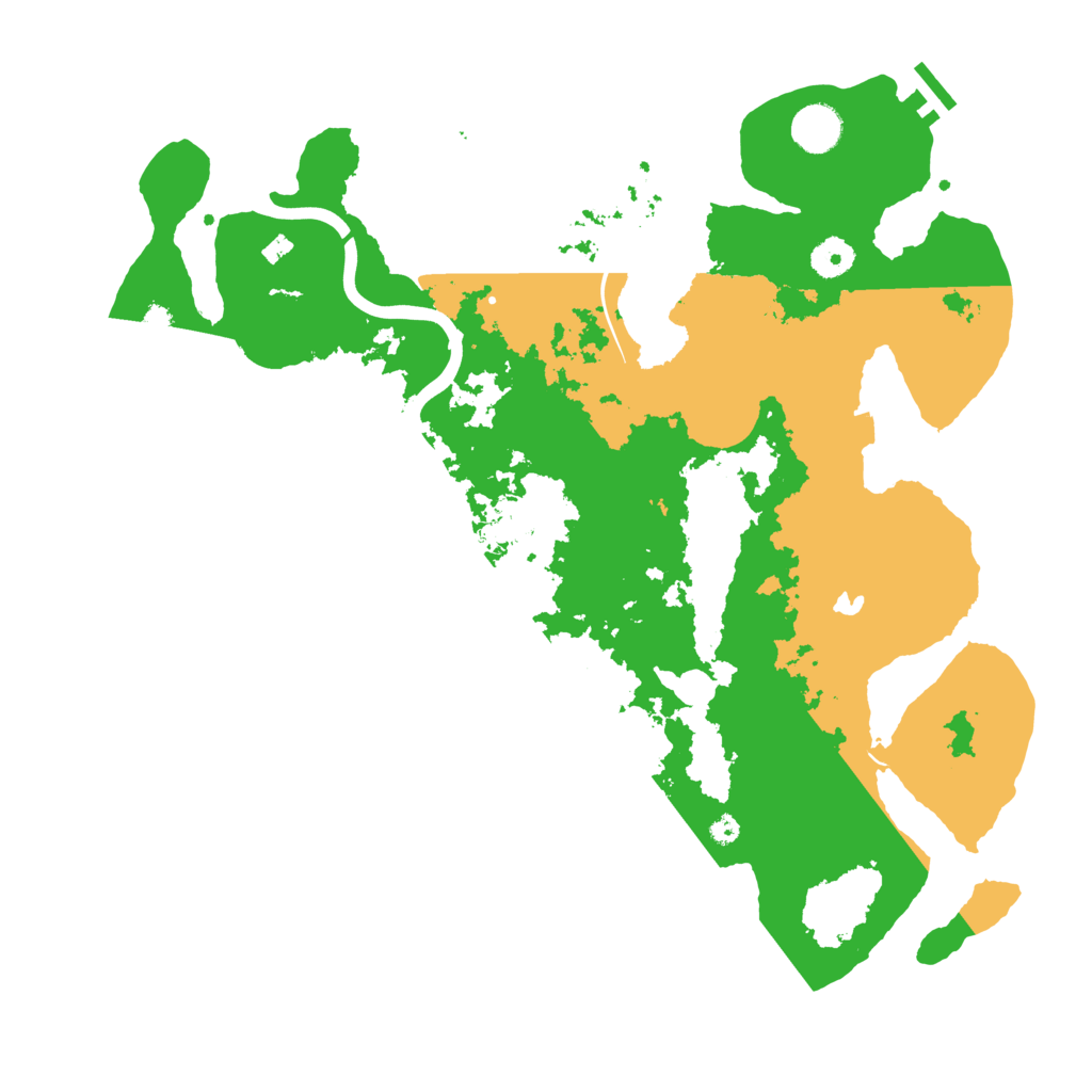 Biome Rust Map: Procedural Map, Size: 4000, Seed: 947352