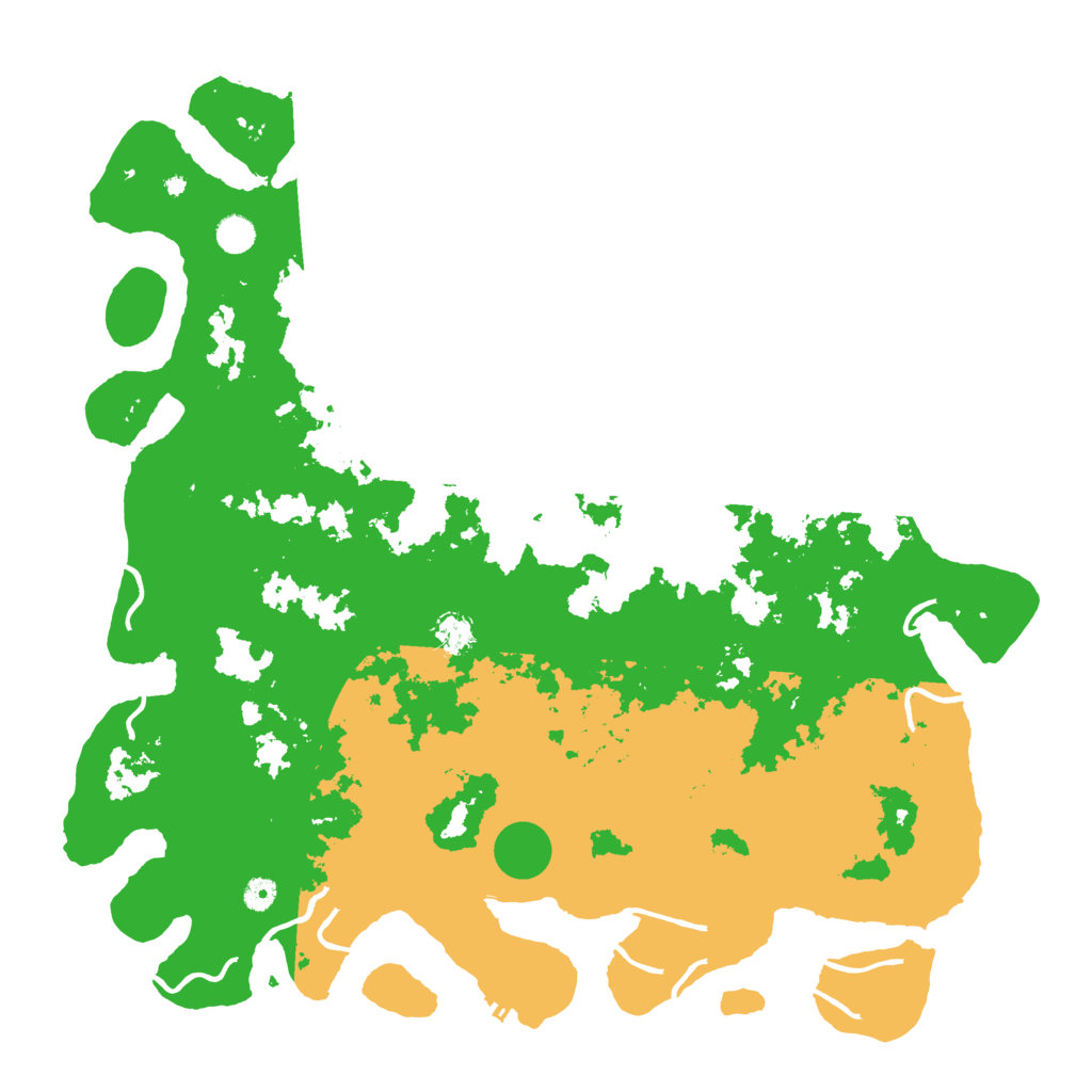 Biome Rust Map: Procedural Map, Size: 5000, Seed: 420362169