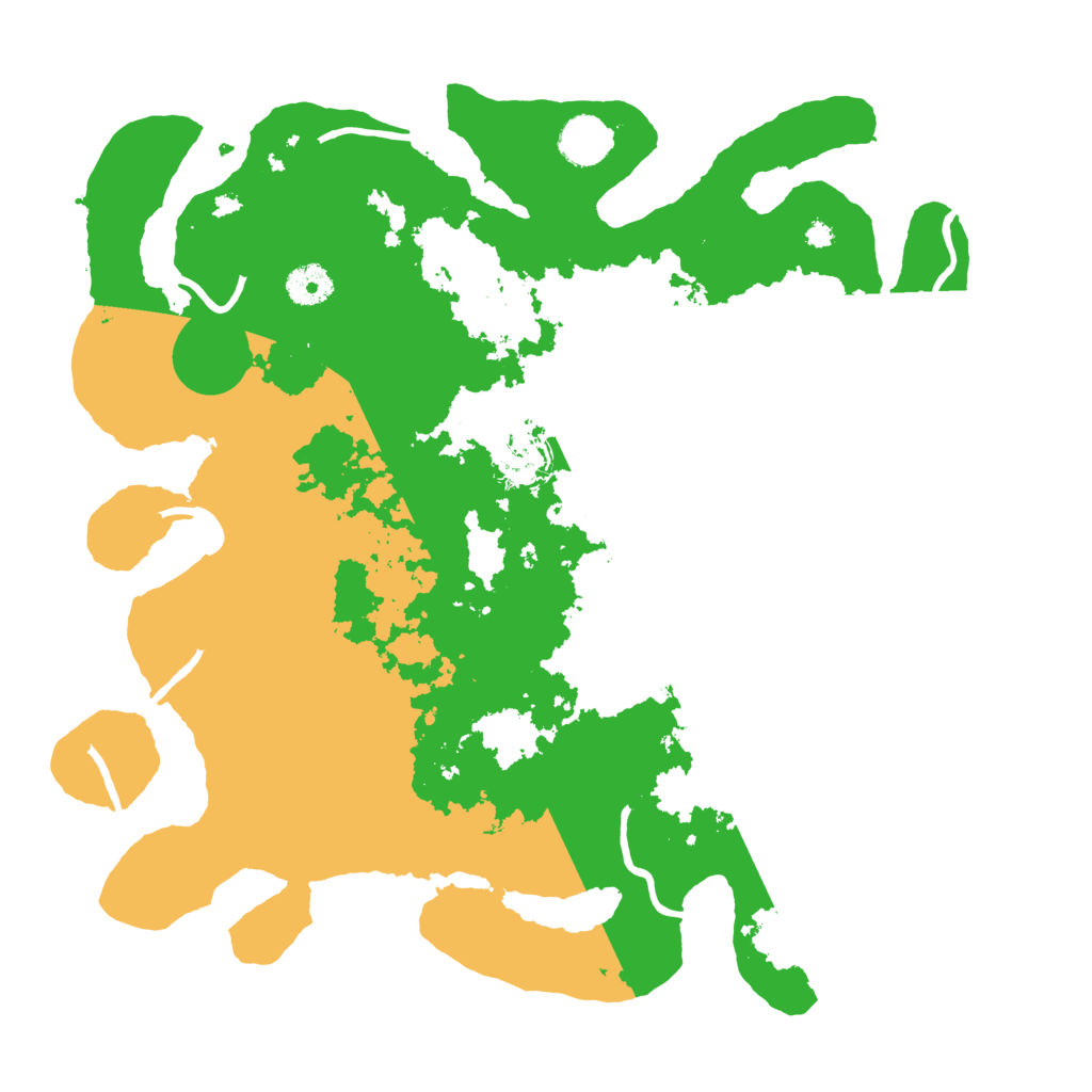 Biome Rust Map: Procedural Map, Size: 3800, Seed: 96327287