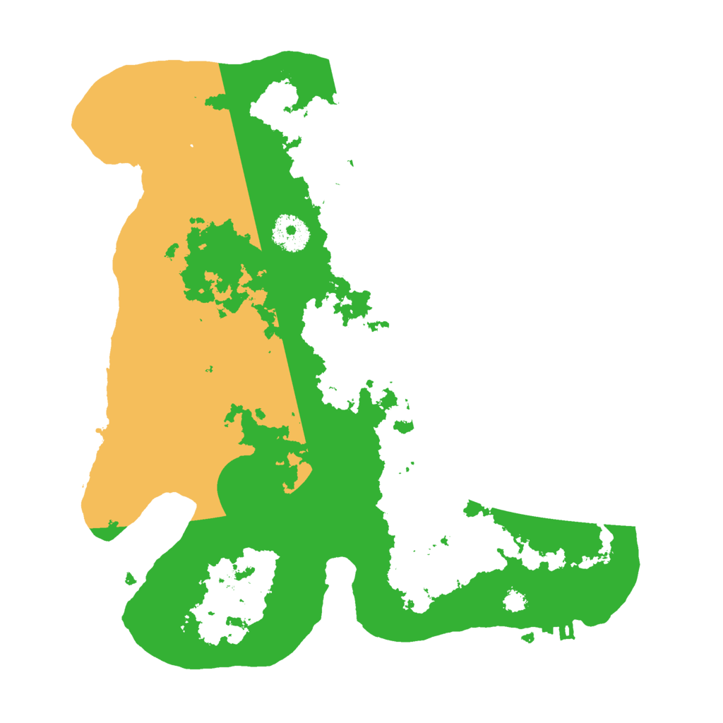 Biome Rust Map: Procedural Map, Size: 3000, Seed: 82943424