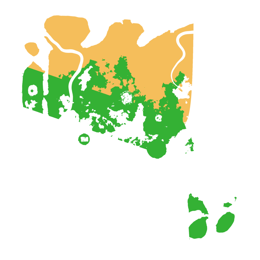 Biome Rust Map: Procedural Map, Size: 3750, Seed: 76878119