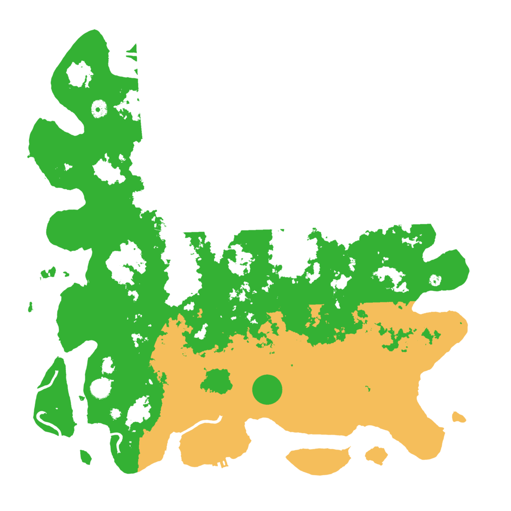 Biome Rust Map: Procedural Map, Size: 4500, Seed: 23523