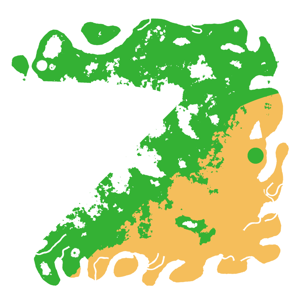 Biome Rust Map: Procedural Map, Size: 5000, Seed: 1519060242