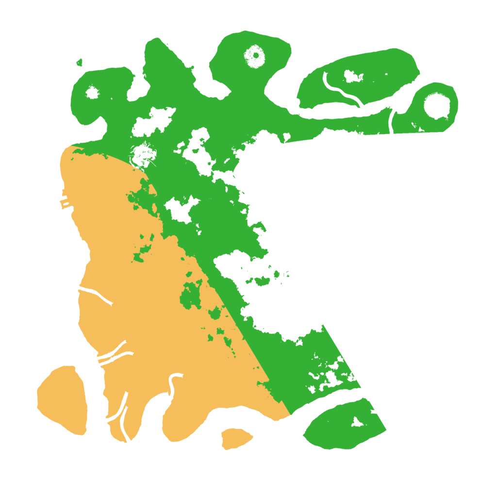 Biome Rust Map: Procedural Map, Size: 3500, Seed: 1591501055