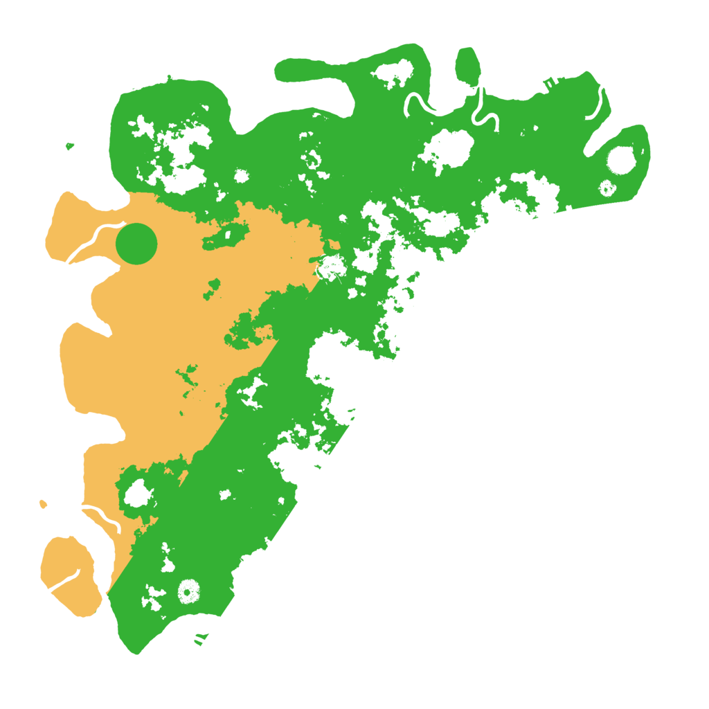 Biome Rust Map: Procedural Map, Size: 4500, Seed: 912601070