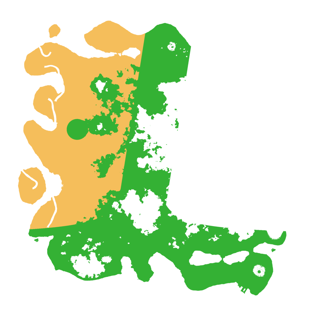 Biome Rust Map: Procedural Map, Size: 4000, Seed: 444999