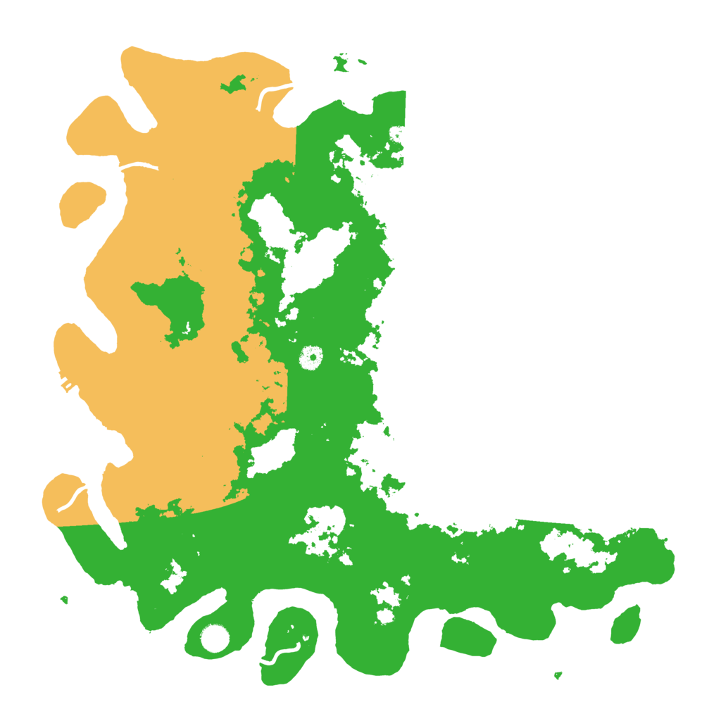 Biome Rust Map: Procedural Map, Size: 4500, Seed: 650194491