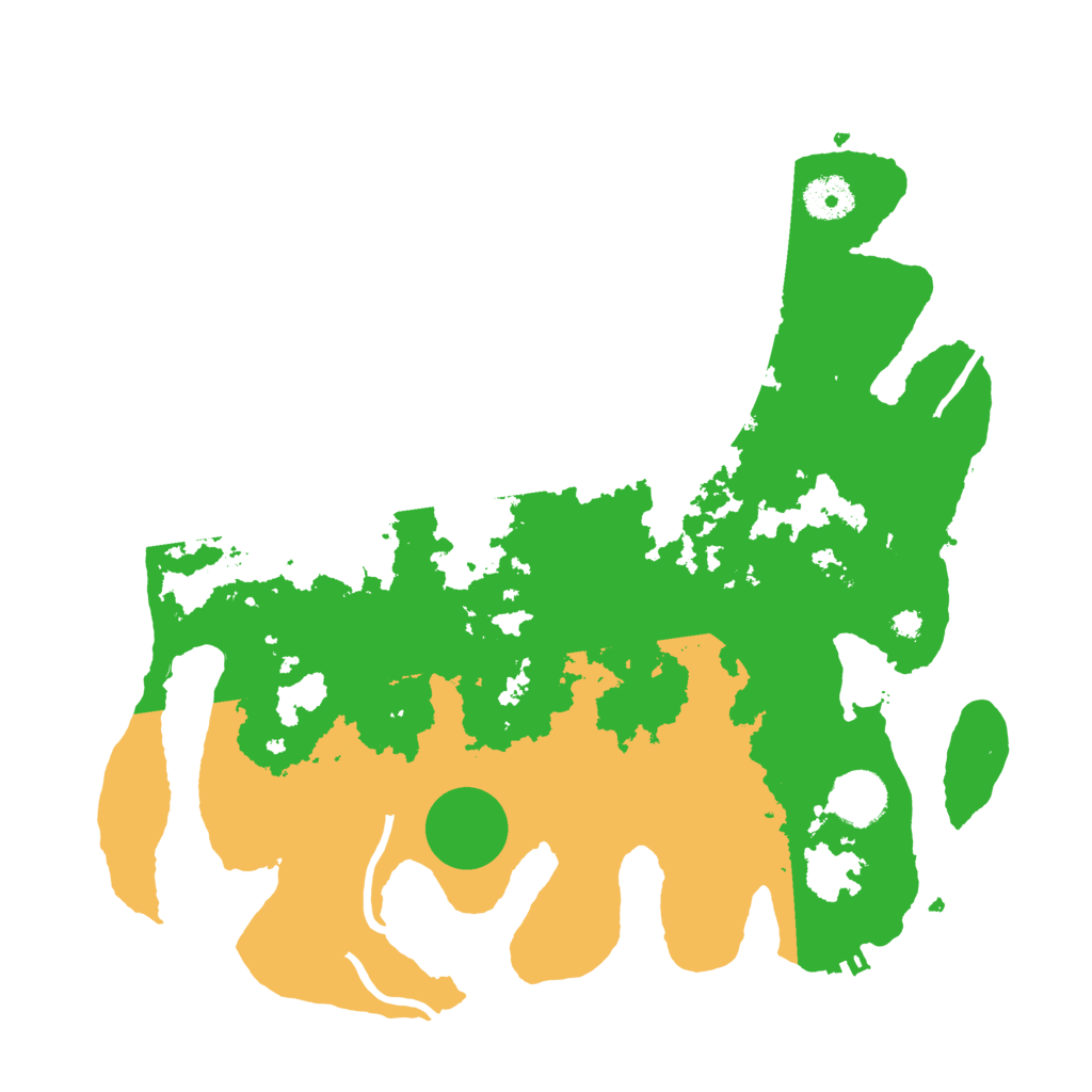 Biome Rust Map: Procedural Map, Size: 3500, Seed: 124589637