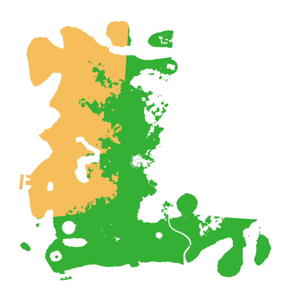 Biome Rust Map: Procedural Map, Size: 4000, Seed: 2100862169
