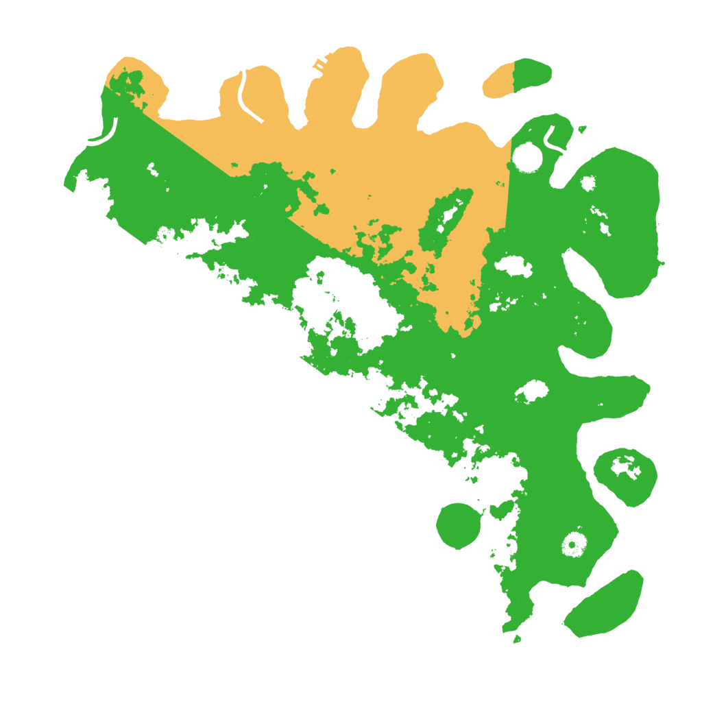 Biome Rust Map: Procedural Map, Size: 4250, Seed: 536300305