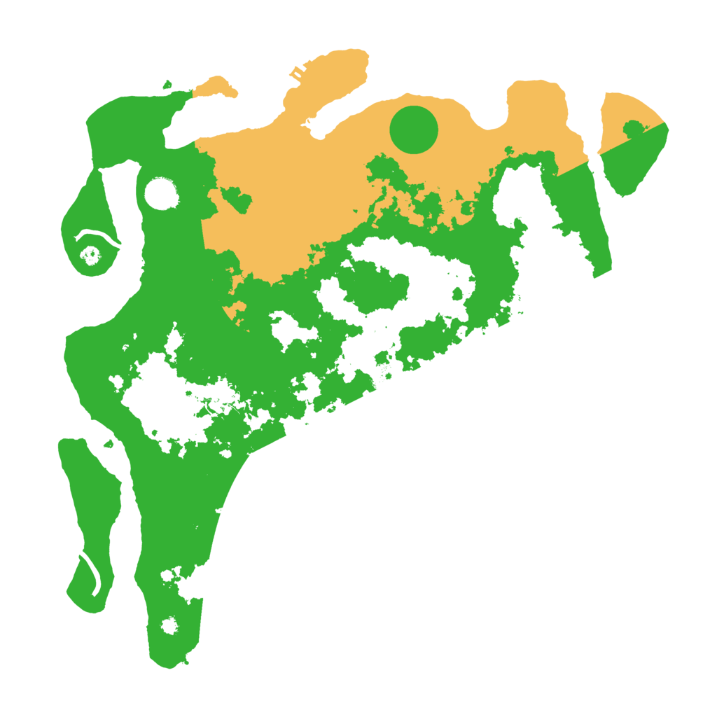 Biome Rust Map: Procedural Map, Size: 3908, Seed: 3894