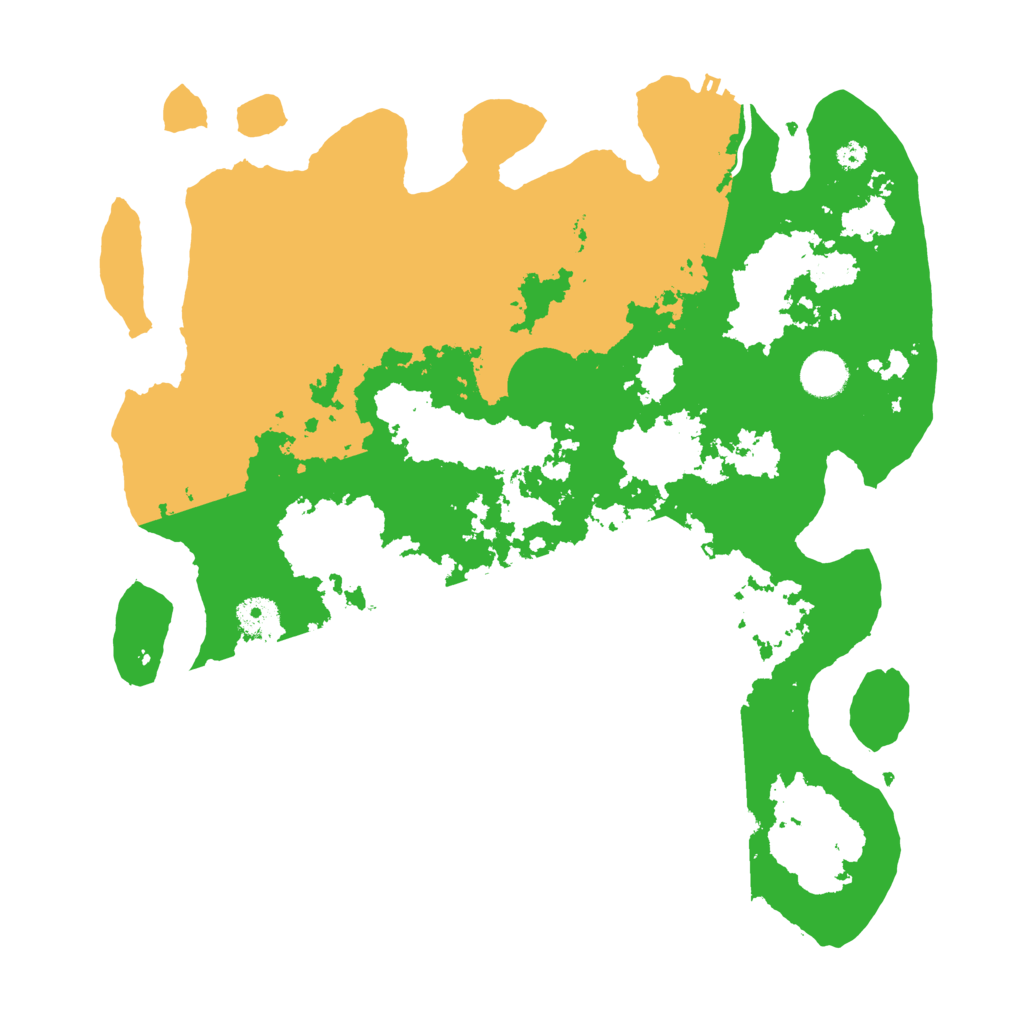 Biome Rust Map: Procedural Map, Size: 3867, Seed: 3727