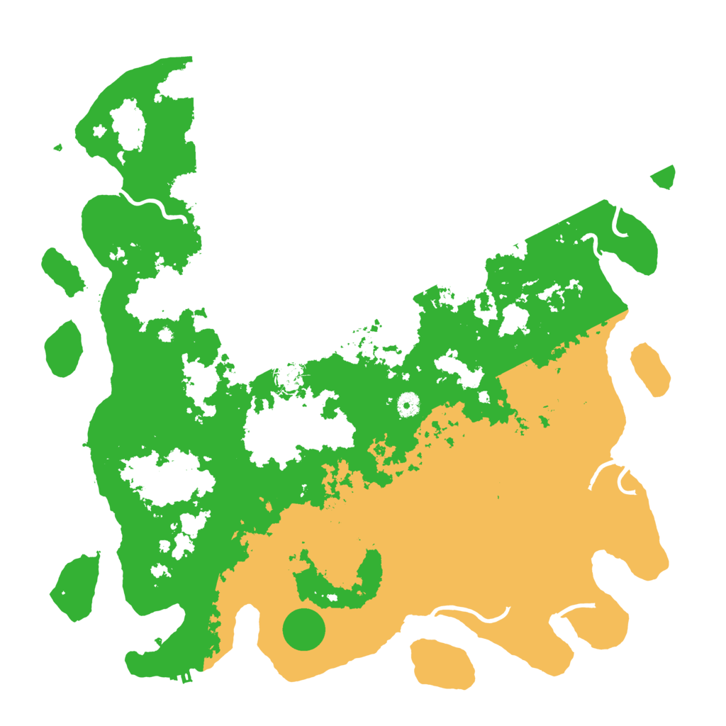 Biome Rust Map: Procedural Map, Size: 4500, Seed: 1162645891
