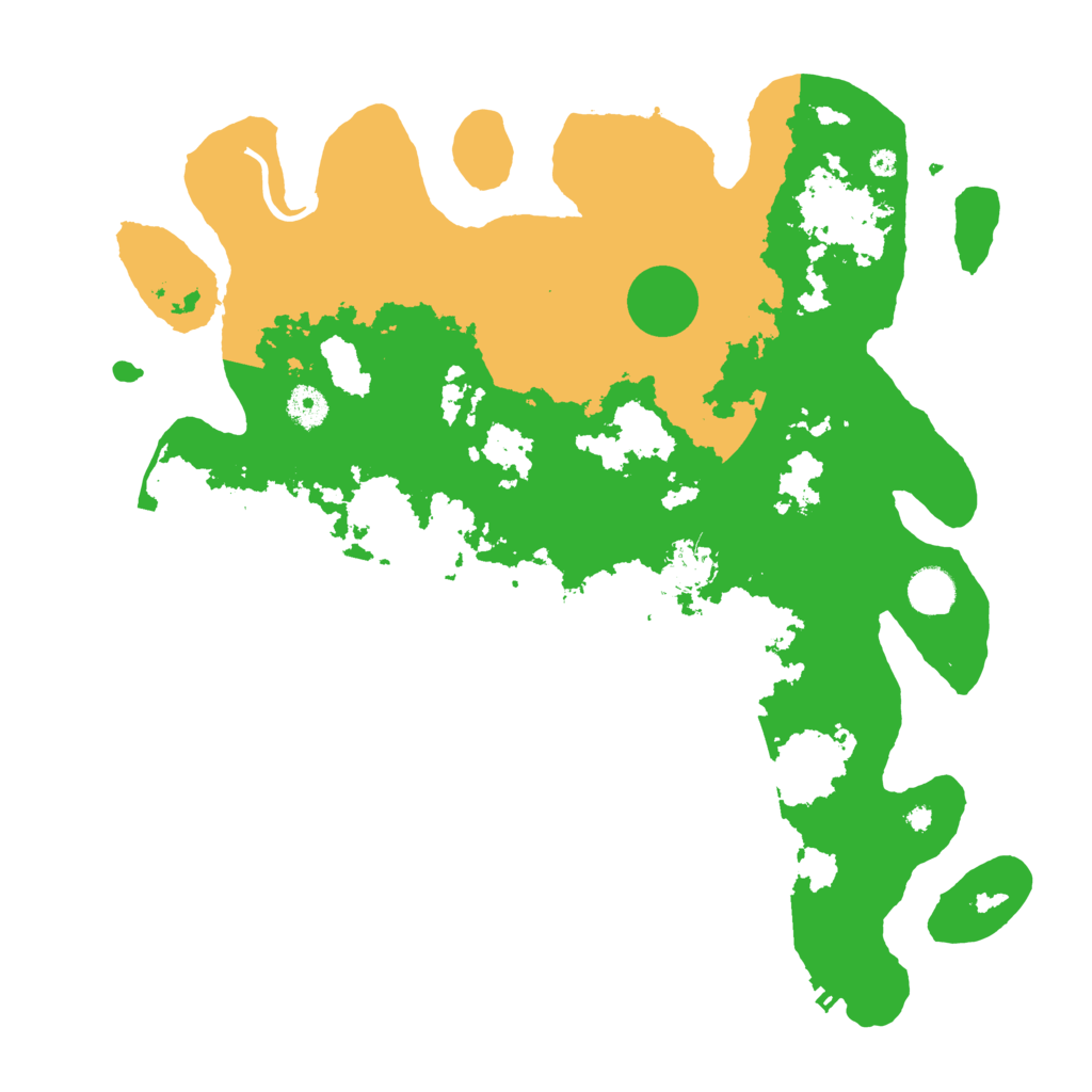 Biome Rust Map: Procedural Map, Size: 4050, Seed: 56564646