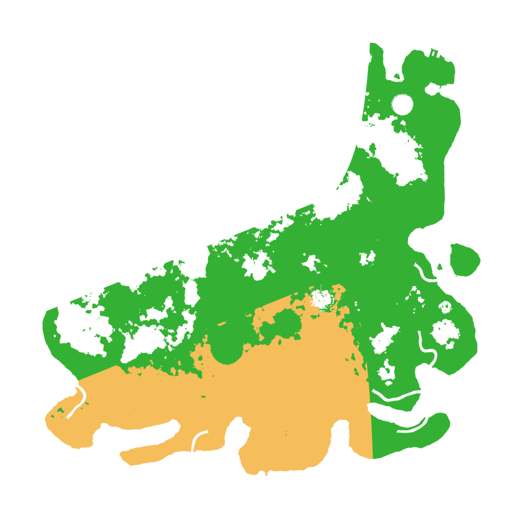 Biome Rust Map: Procedural Map, Size: 4250, Seed: 2006227819