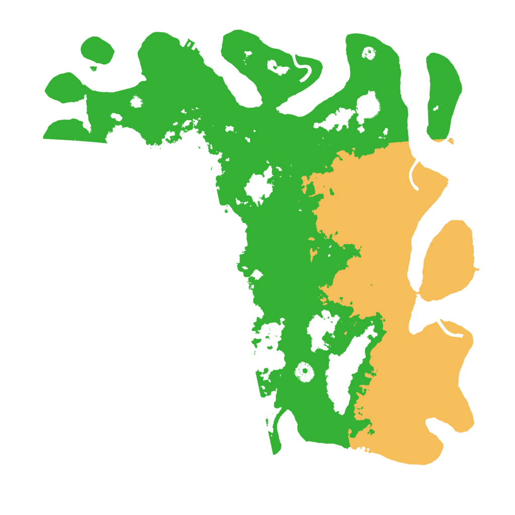 Biome Rust Map: Procedural Map, Size: 4050, Seed: 2884637