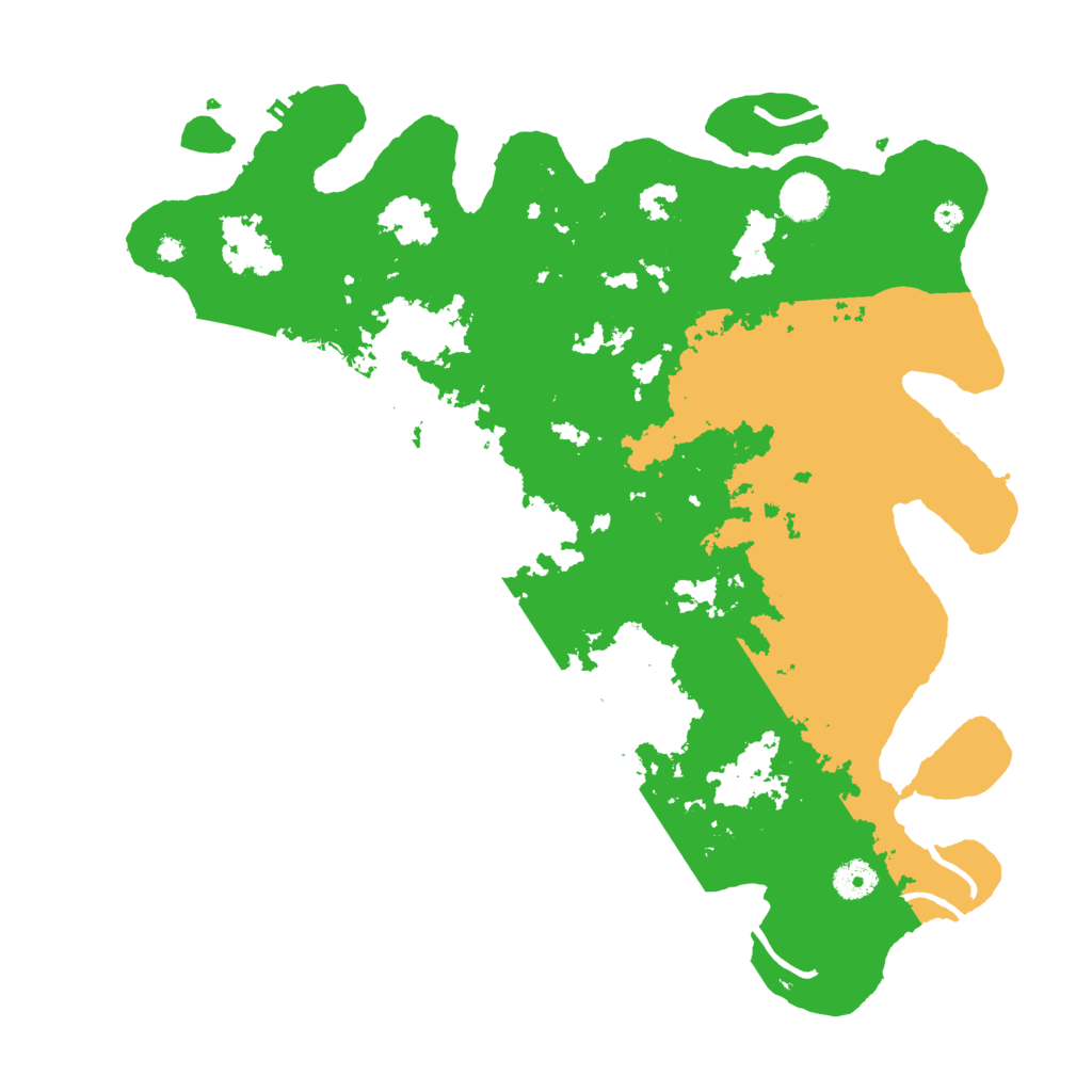 Biome Rust Map: Procedural Map, Size: 4000, Seed: 791650