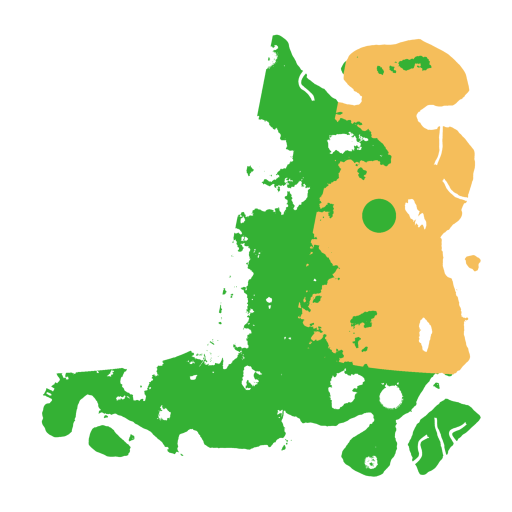 Biome Rust Map: Procedural Map, Size: 4000, Seed: 187299