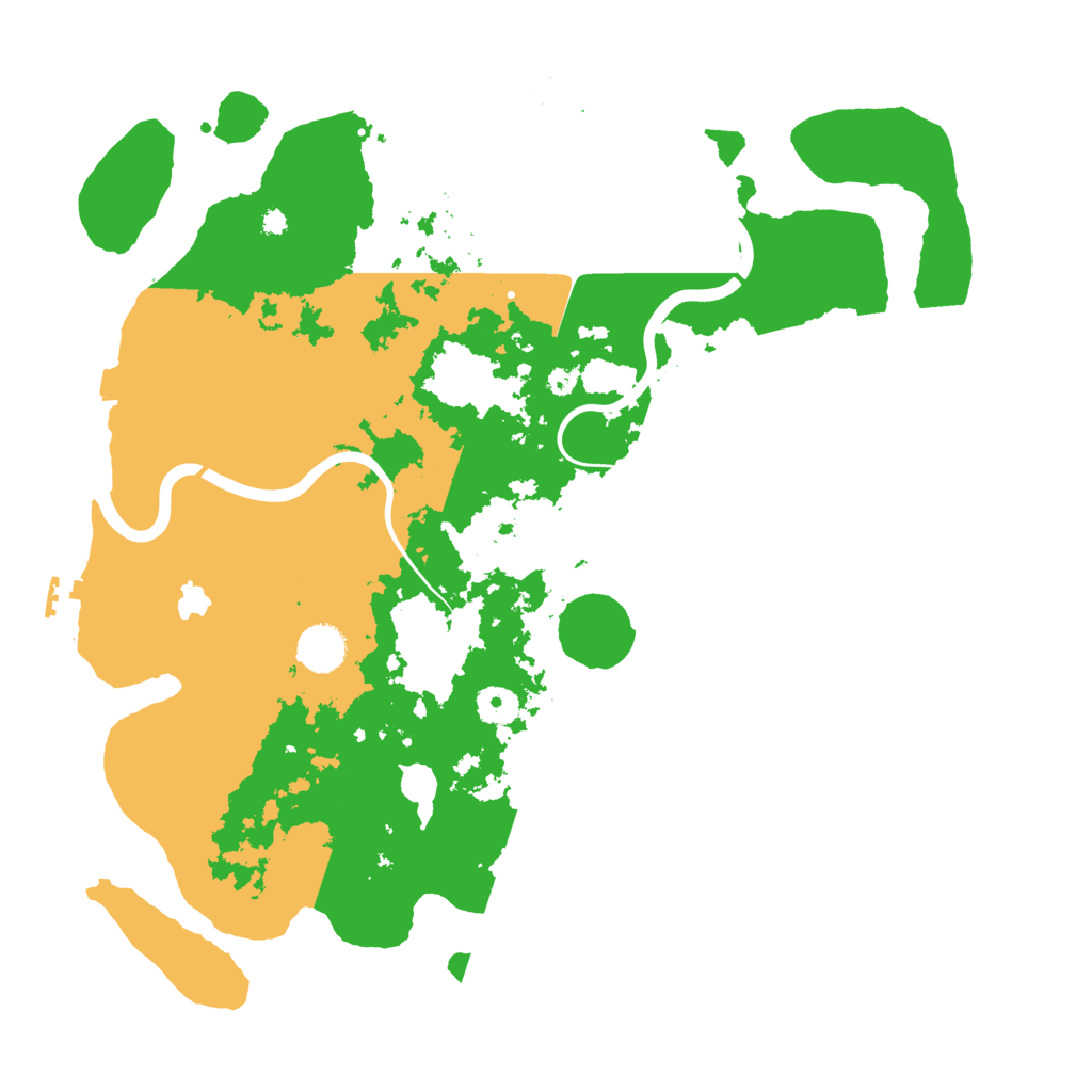 Biome Rust Map: Procedural Map, Size: 4000, Seed: 58980