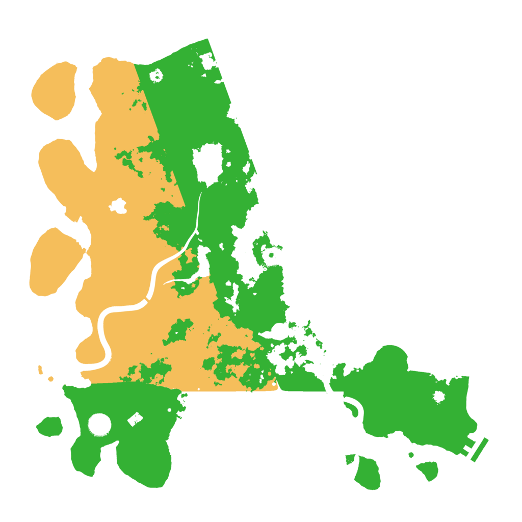 Biome Rust Map: Procedural Map, Size: 4000, Seed: 898523
