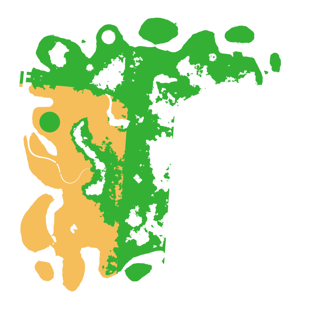 Biome Rust Map: Procedural Map, Size: 4000, Seed: 74523