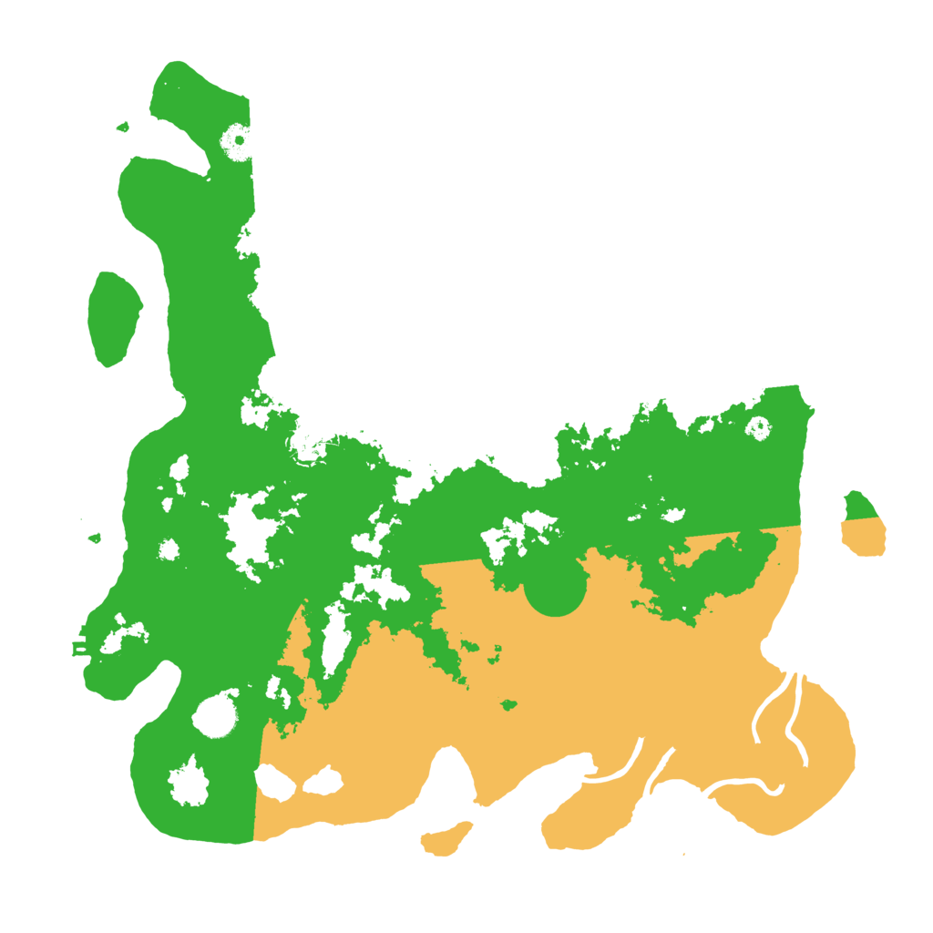 Biome Rust Map: Procedural Map, Size: 4000, Seed: 407042