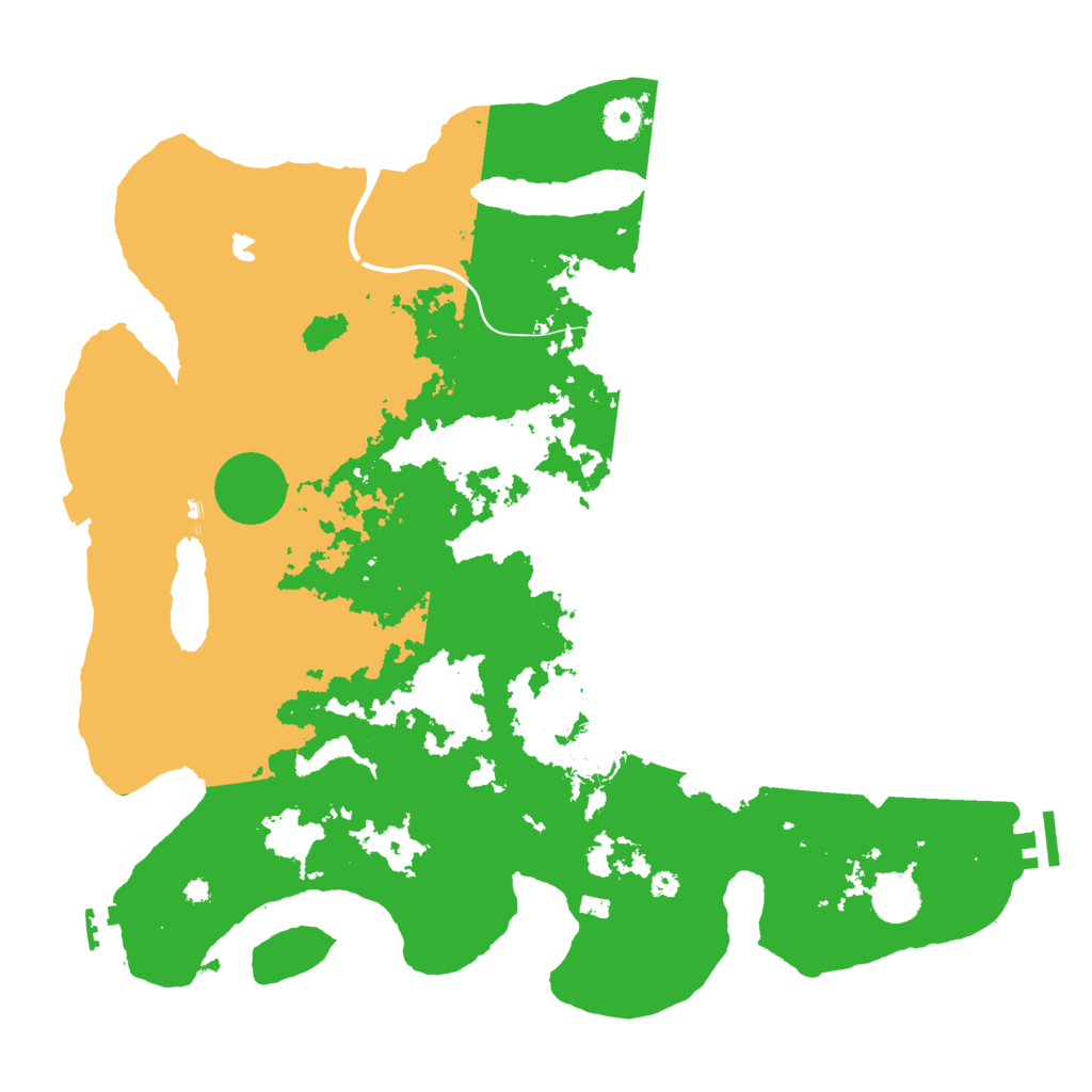 Biome Rust Map: Procedural Map, Size: 4000, Seed: 993566