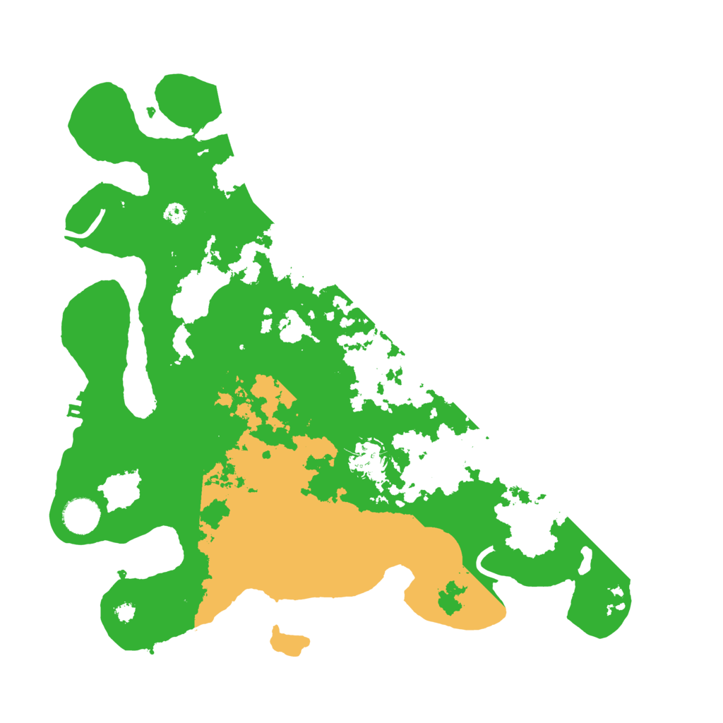 Biome Rust Map: Procedural Map, Size: 3500, Seed: 1974304504