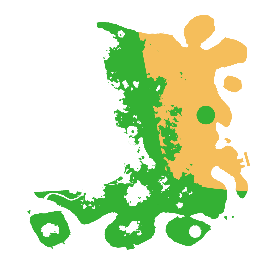 Biome Rust Map: Procedural Map, Size: 3750, Seed: 1588286782