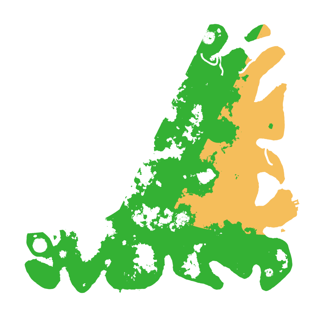 Biome Rust Map: Procedural Map, Size: 4000, Seed: 843500