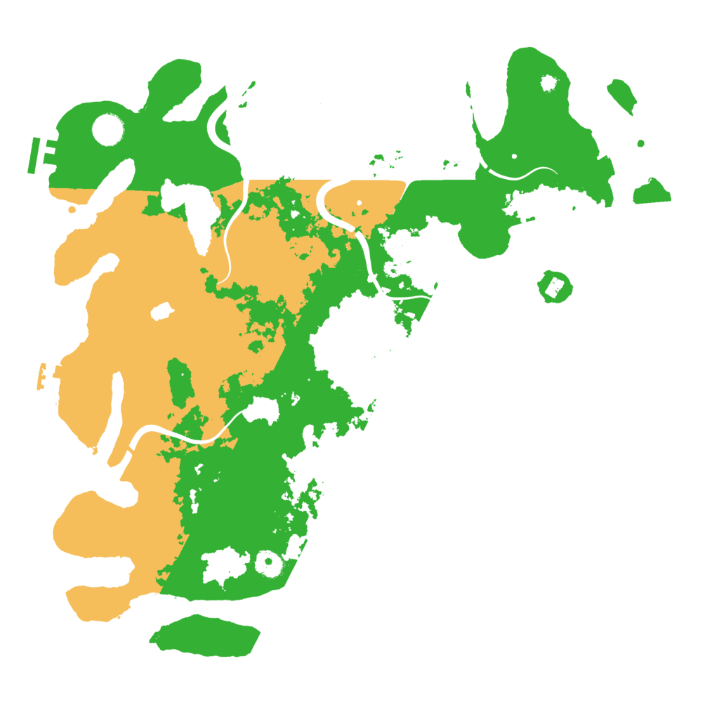 Biome Rust Map: Procedural Map, Size: 4000, Seed: 754213