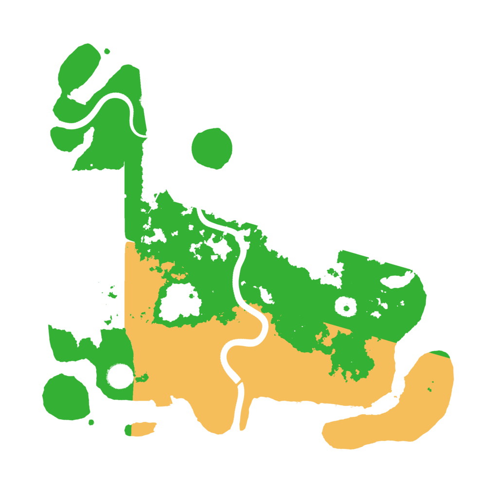 Biome Rust Map: Procedural Map, Size: 3500, Seed: 1911746380