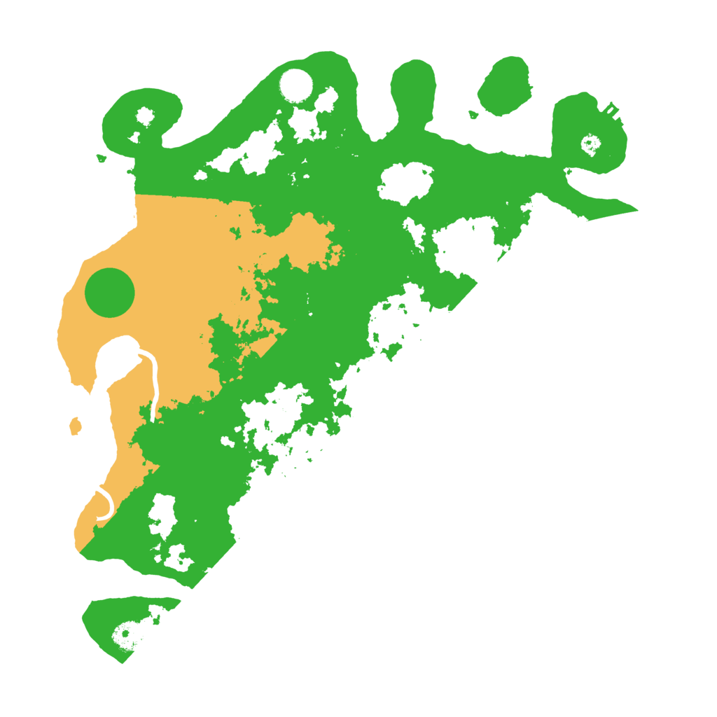 Biome Rust Map: Procedural Map, Size: 3800, Seed: 526