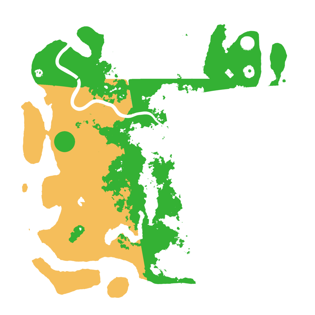 Biome Rust Map: Procedural Map, Size: 4000, Seed: 54252645
