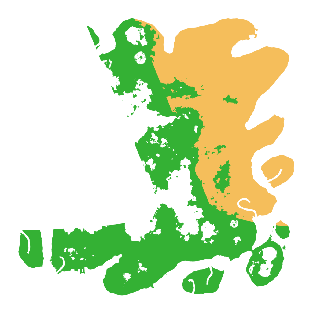 Biome Rust Map: Procedural Map, Size: 4000, Seed: 559095
