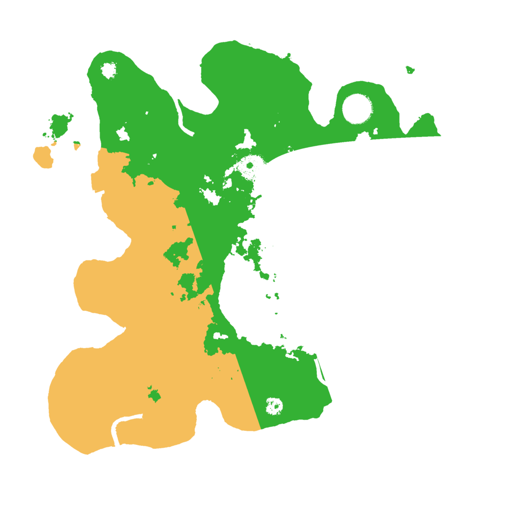 Biome Rust Map: Procedural Map, Size: 3000, Seed: 34634